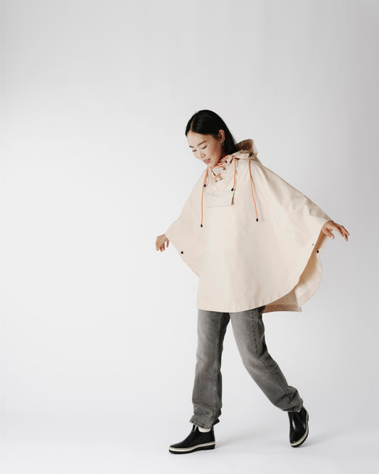 Lou Rain Cape · Beige