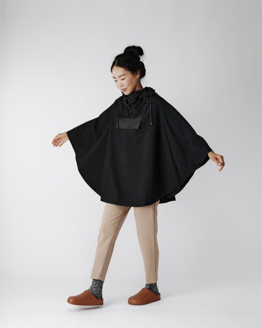 Lou Rain Cape · Bleu
