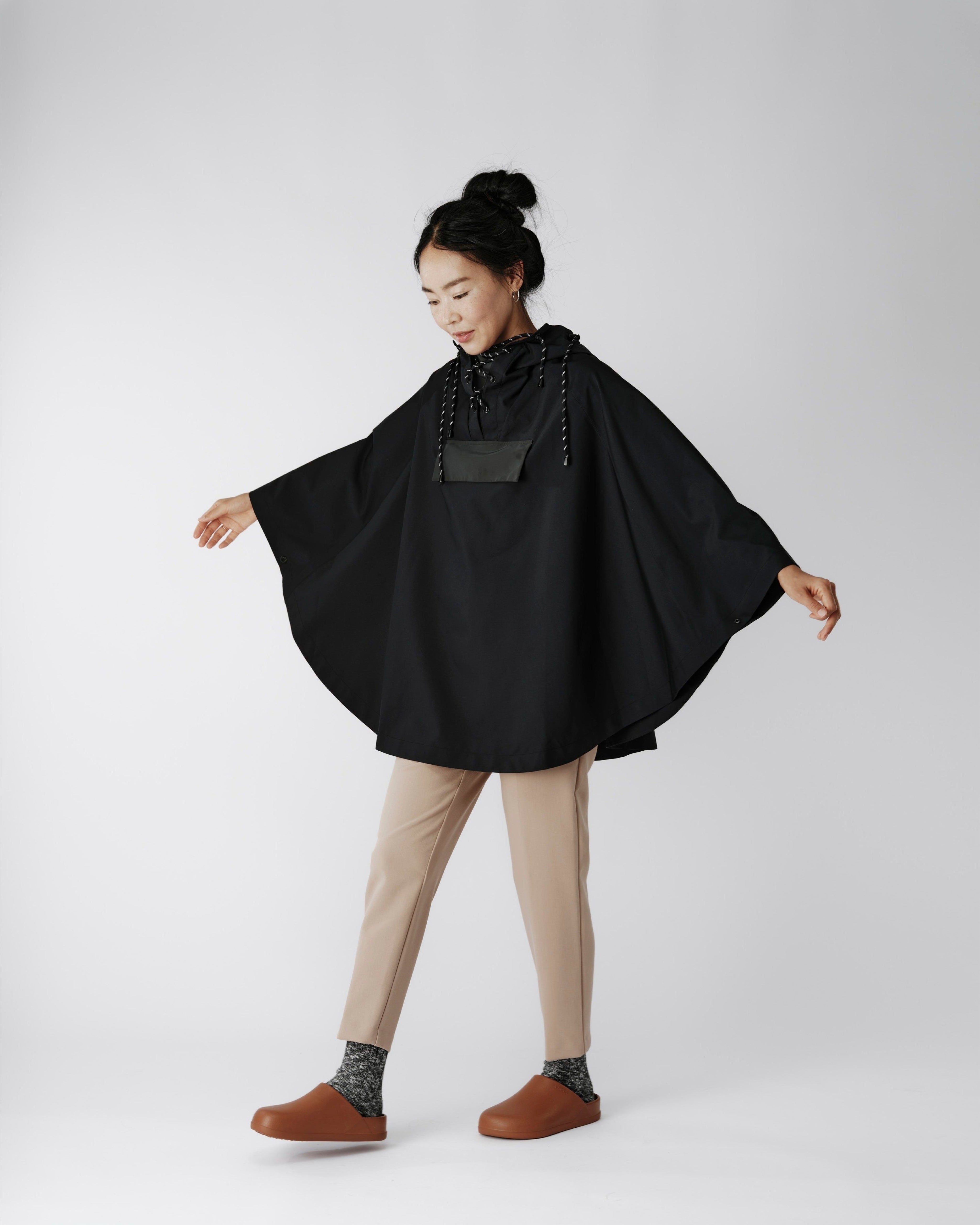 Lou Rain Cape · Bleu